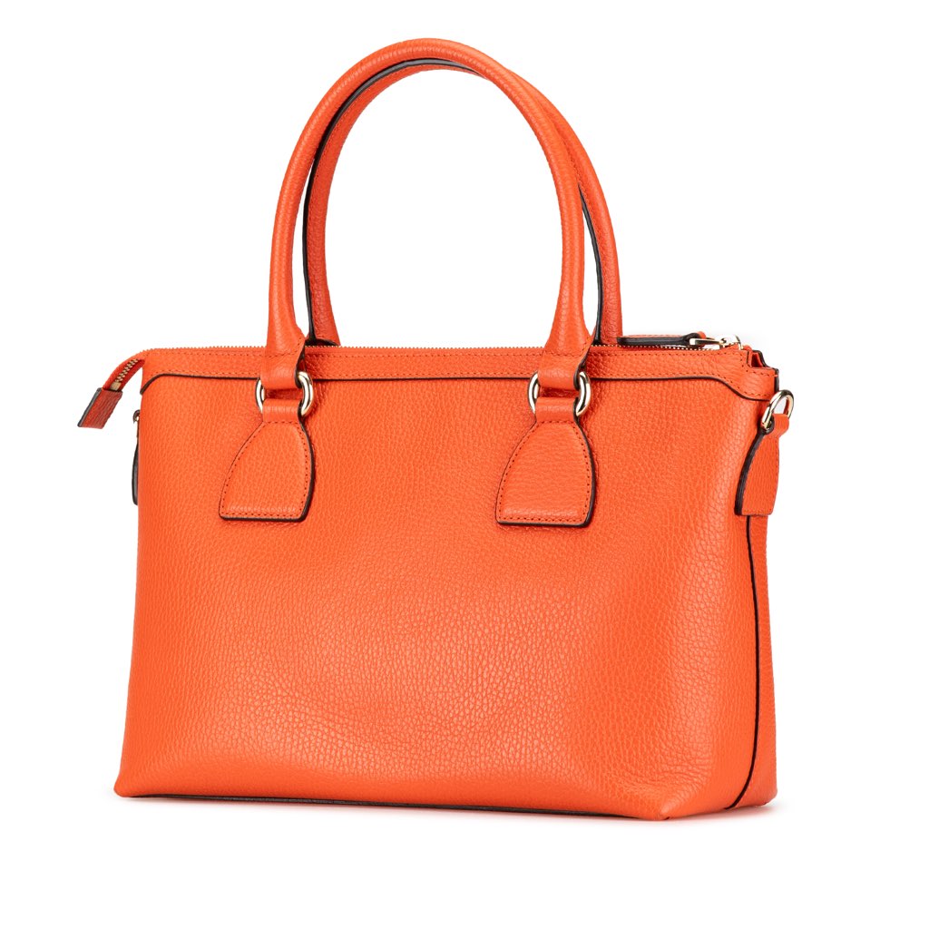 Gucci Leather Charmy Satchel - 2