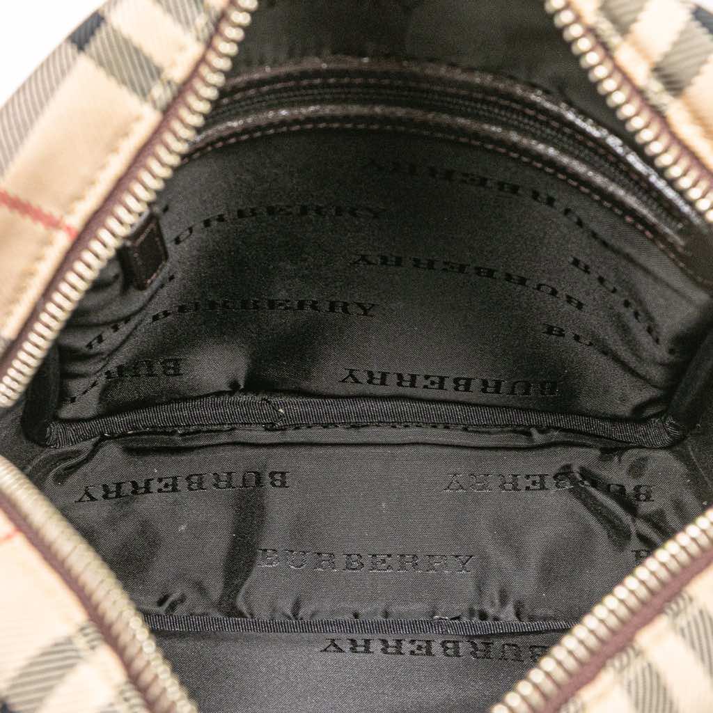 Burberry House Check Canvas Crossbody - 4