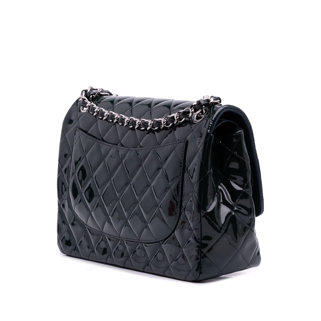 Chanel Jumbo Classic Patent Double Flap - 2