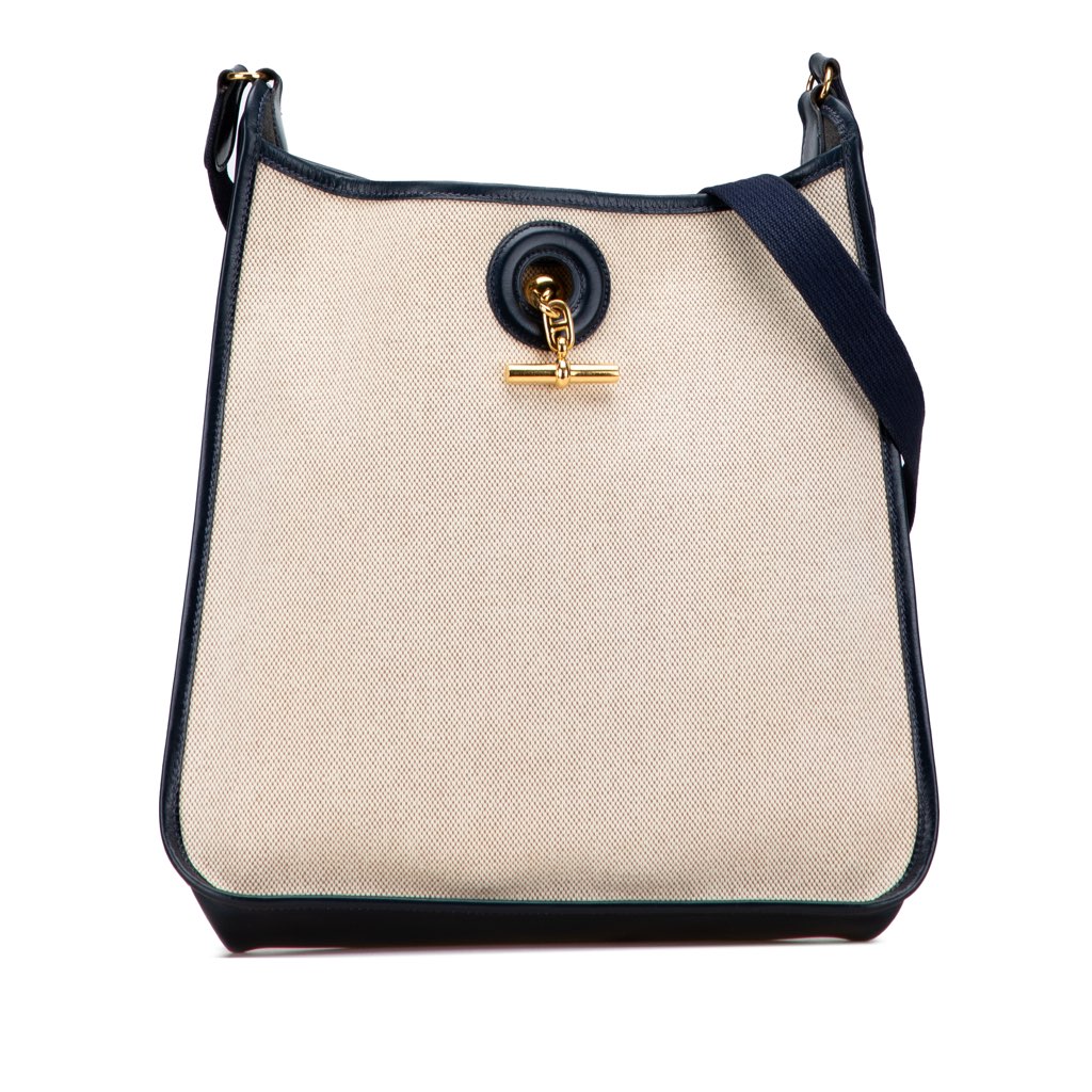 Hermès Toile H and Barenia Vespa PM