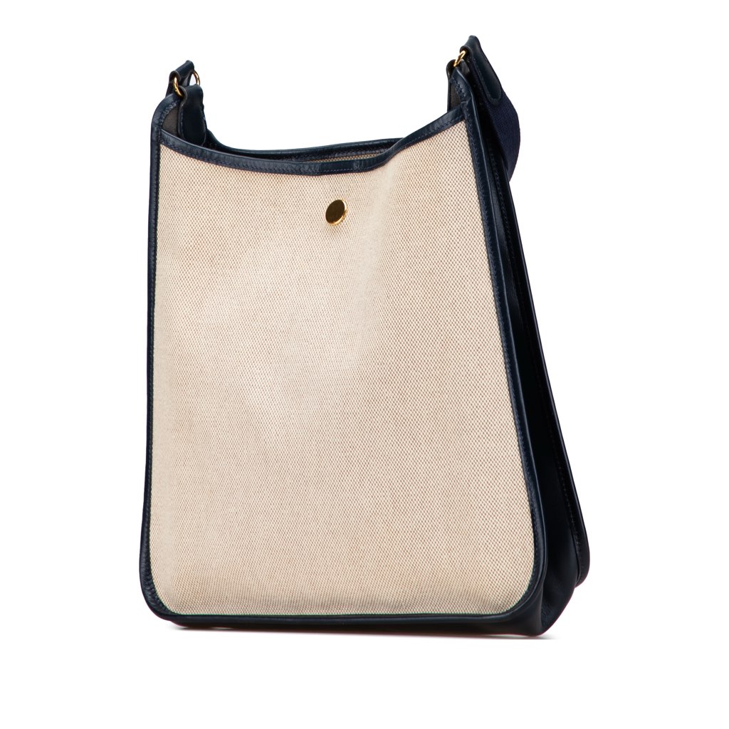 Hermès Toile H and Barenia Vespa PM - Back view