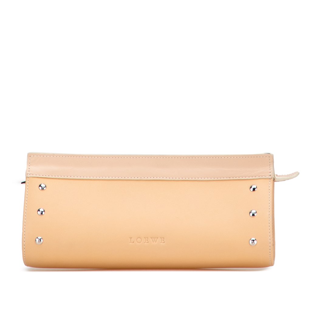 Loewe Studded Leather Clutch
