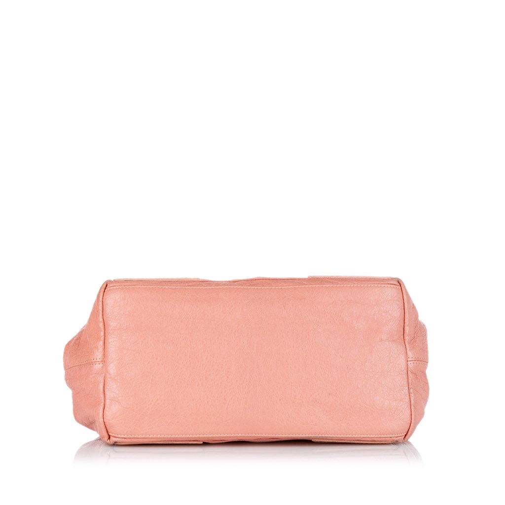 Balenciaga Navy Cabas S Leather Tote Bag - 4