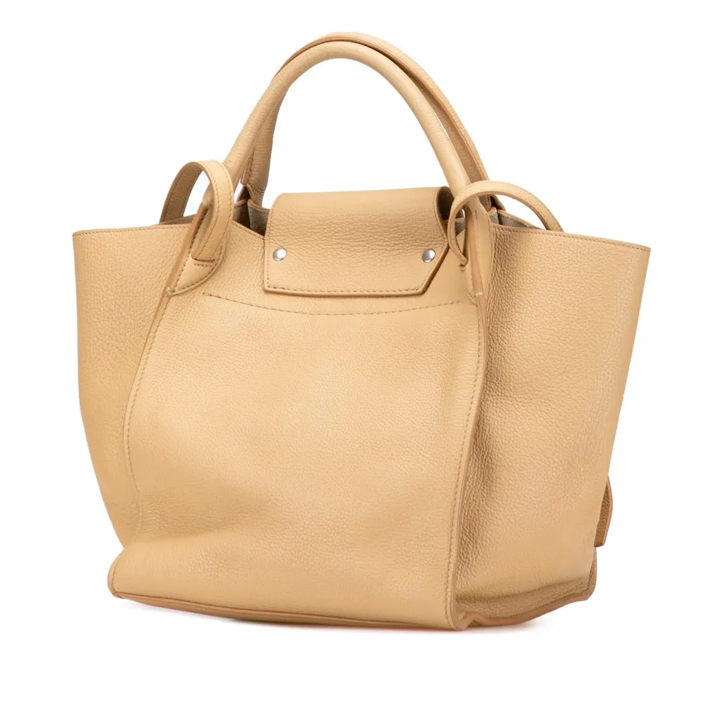 Celine Small Leather Big Bag Brown Leather Good - Back View