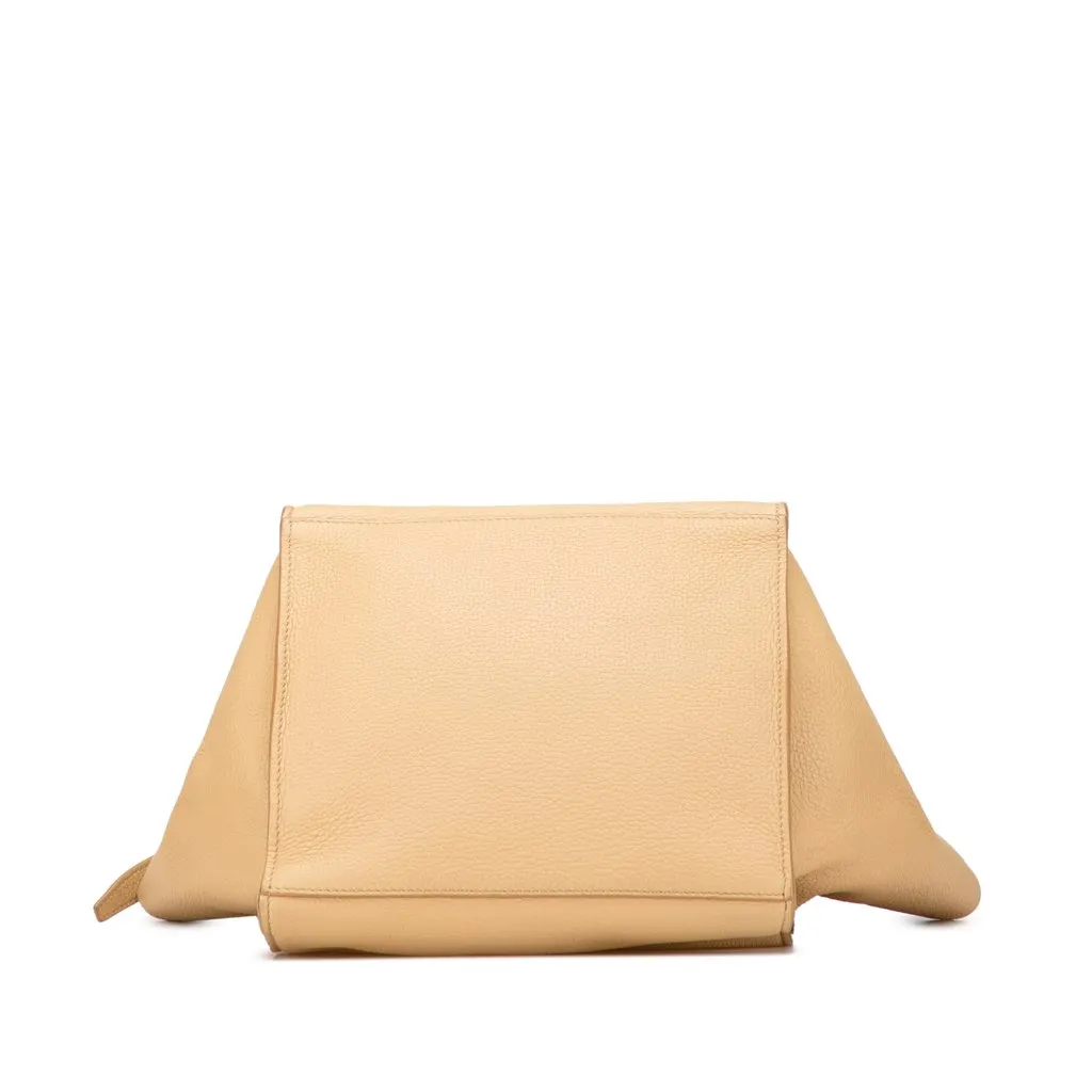 Celine Small Leather Big Bag Brown Leather Good - Inside View