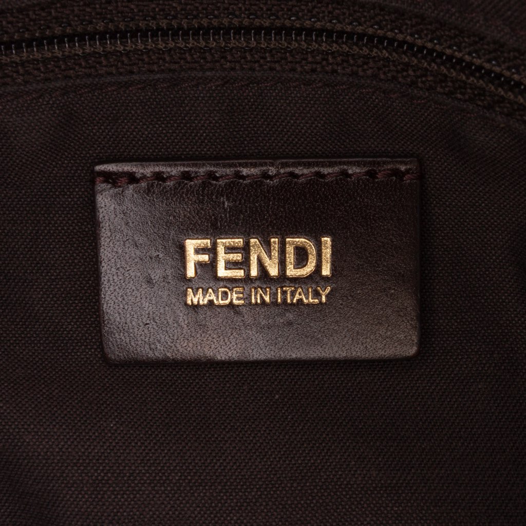 Fendi Metallic Calfskin Crossbody - 5