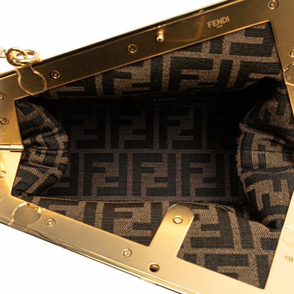Fendi Small Nappa Fendi First Crossbody - 4