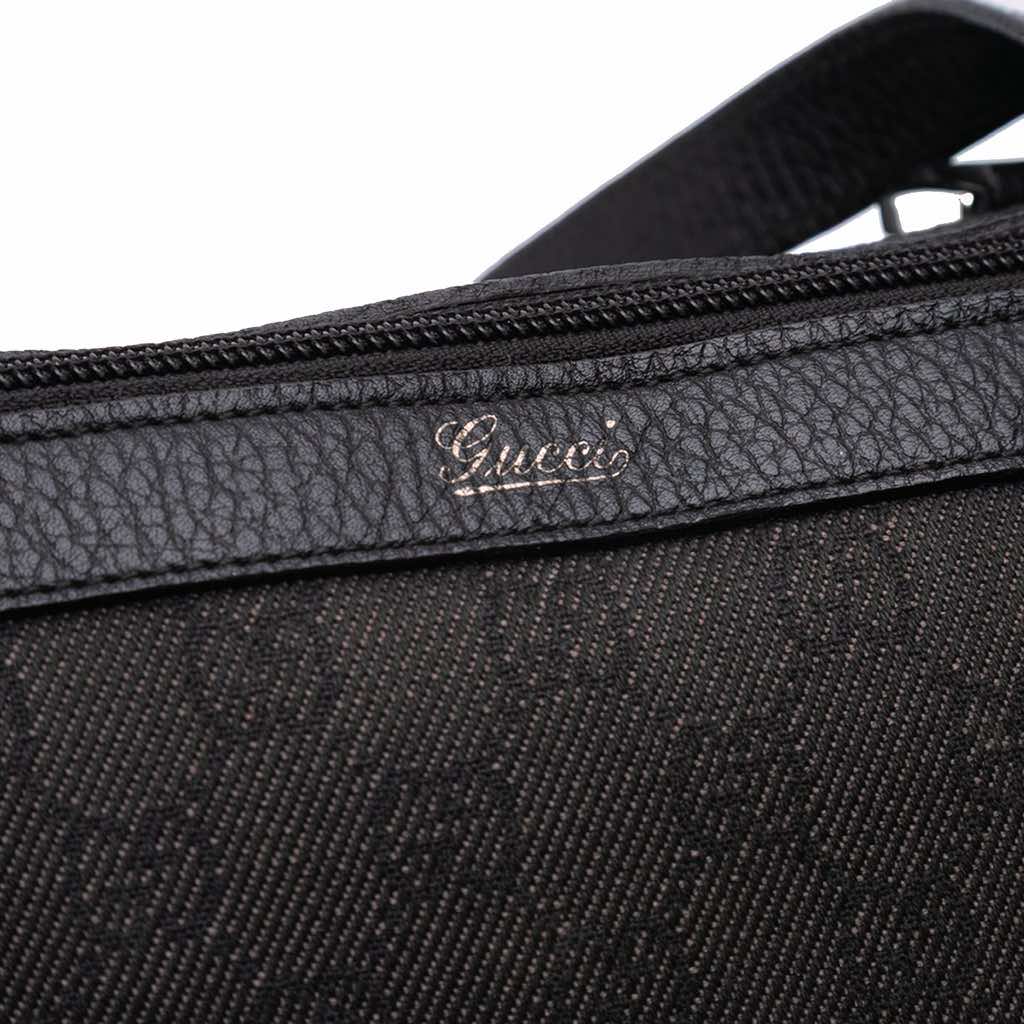 Gucci GG Denim Abbey D Ring Tote - Image 12