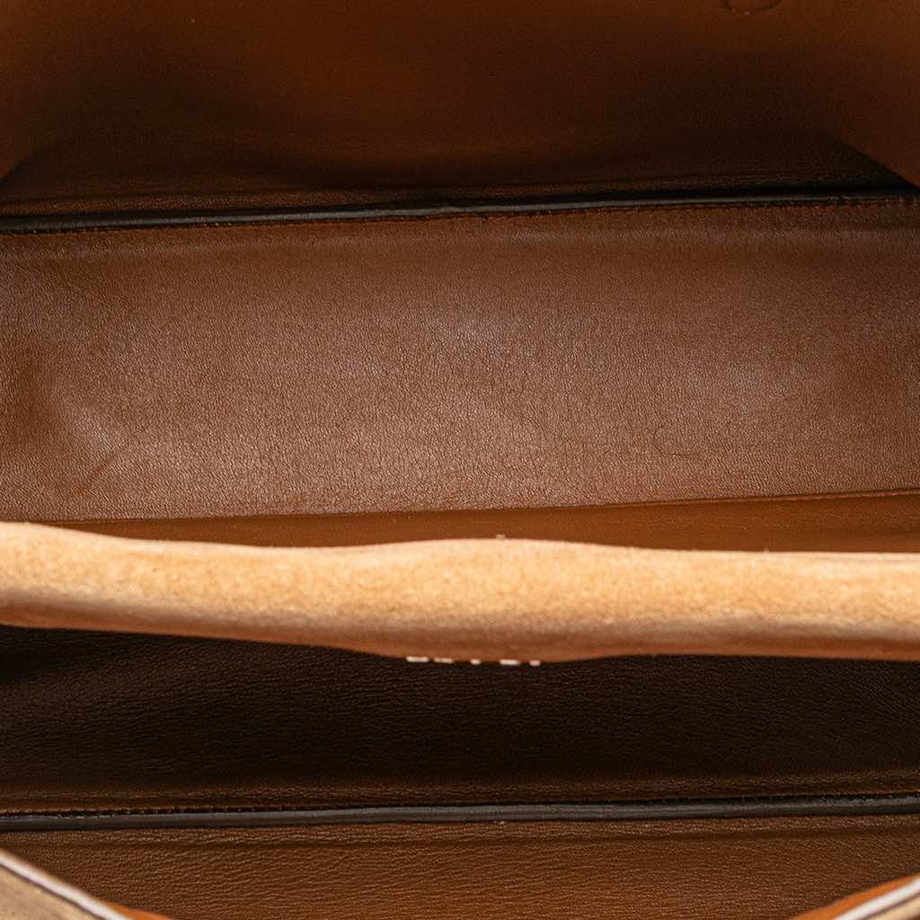 Prada Medium Scamosciato Double Handle Tote - 4