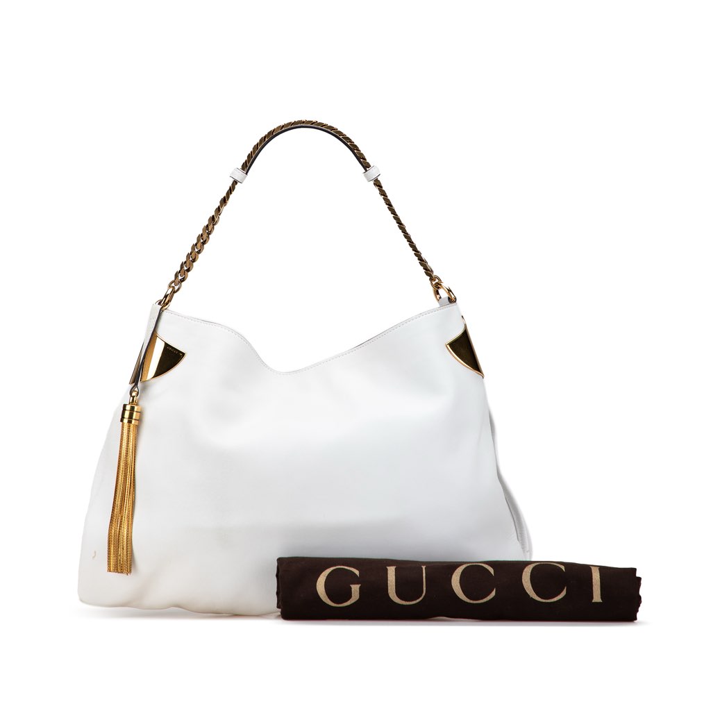 Gucci Medium Leather 1970 Hobo - Image 13