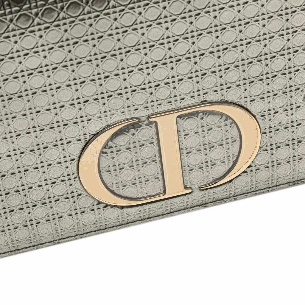 Dior Metallic Patent Microcannage 2 in 1 30 Montaigne Pouch - Image 10