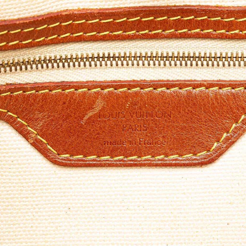 Louis Vuitton Limited Edition Monogram Tisse Rayures PM Brown Canvas Good - Box View