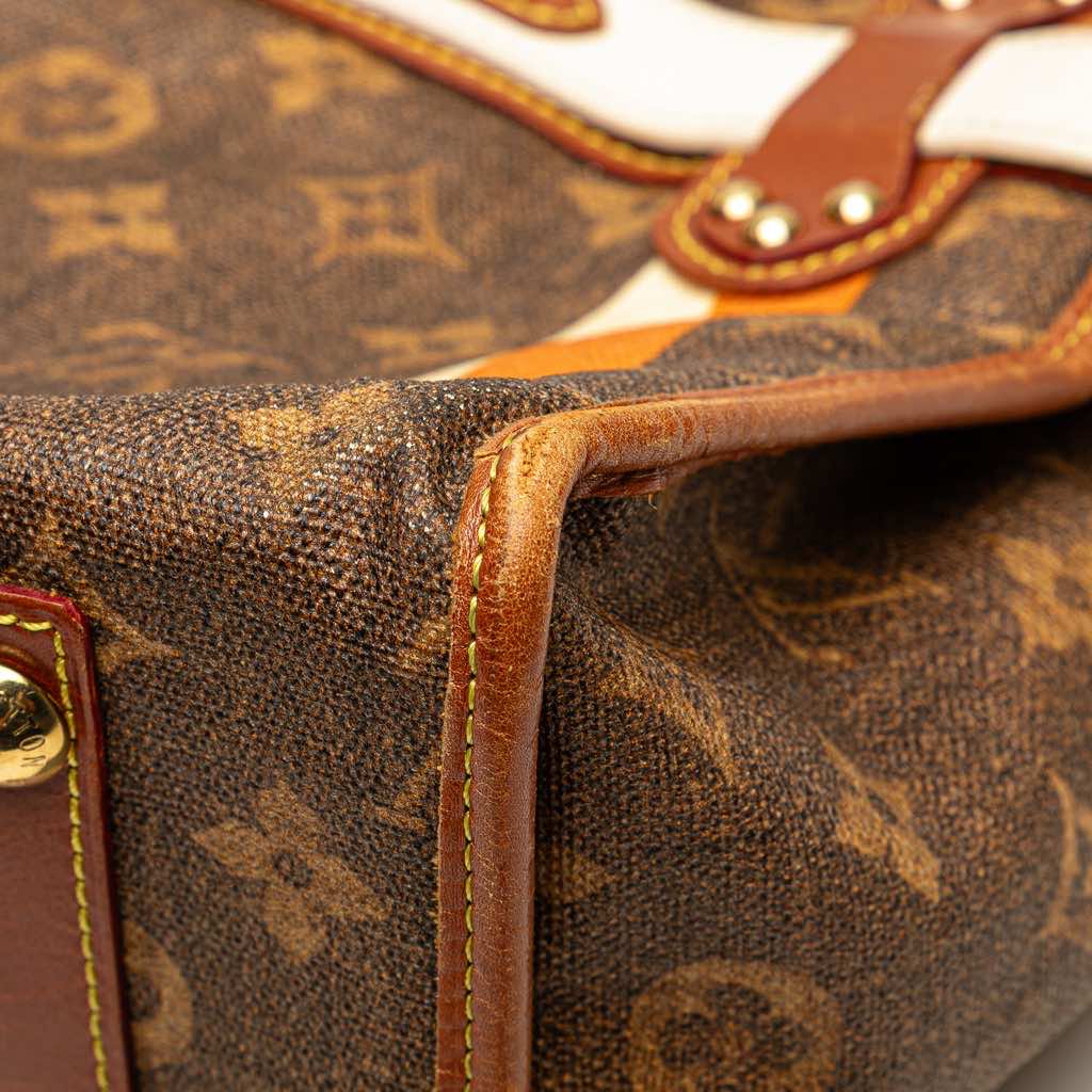 Louis Vuitton Limited Edition Monogram Tisse Rayures PM - Image 10