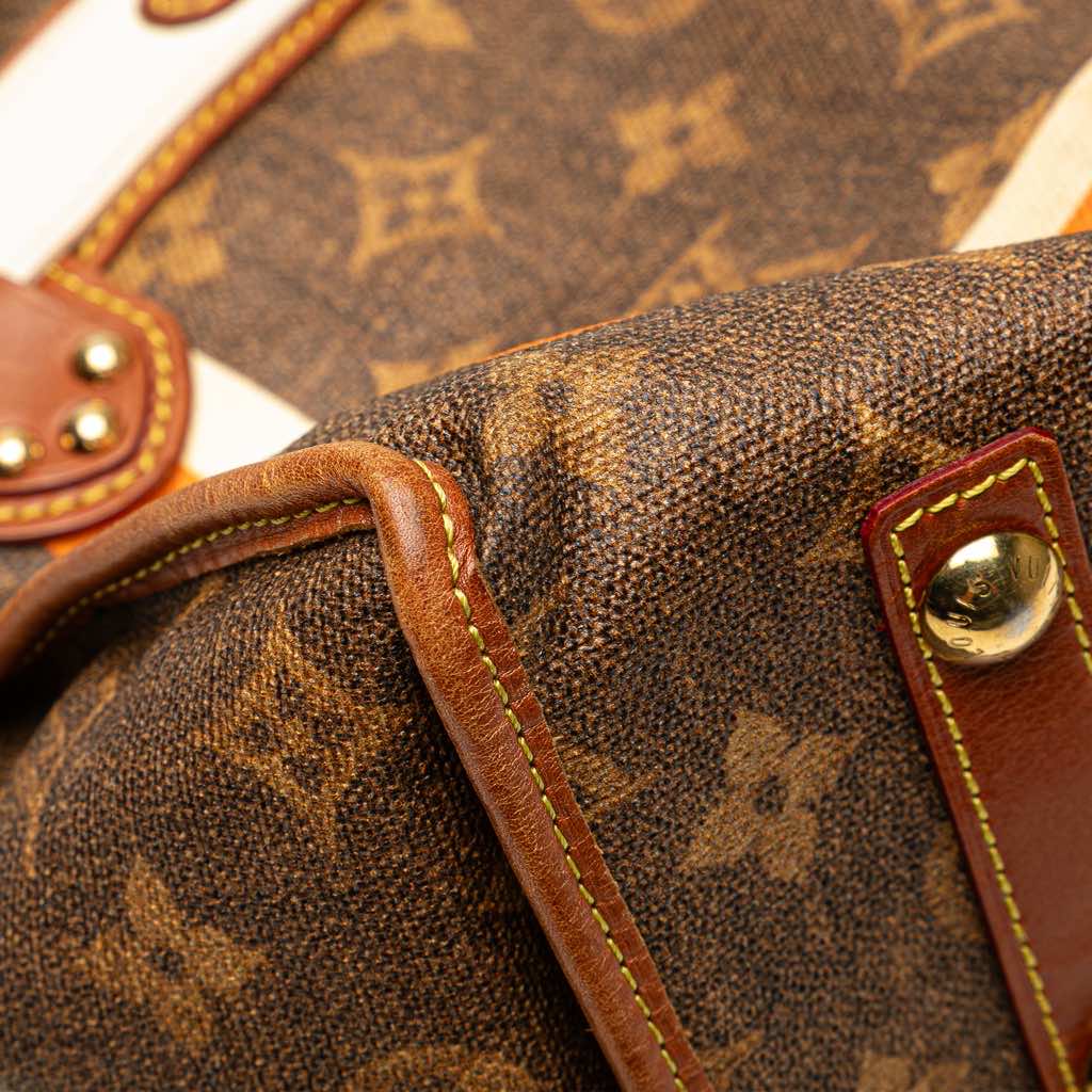Louis Vuitton Limited Edition Monogram Tisse Rayures PM - Image 11