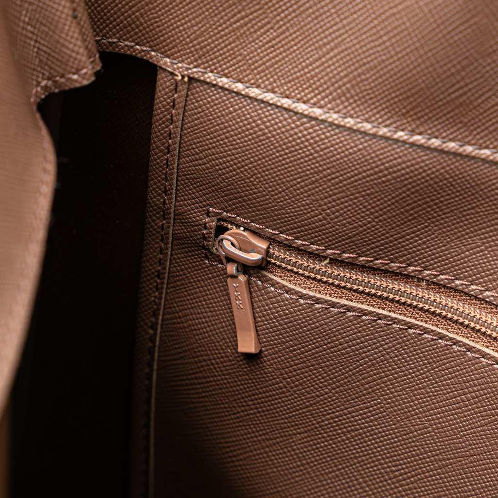 Burberry Vintage Check Canvas Tote - Side view