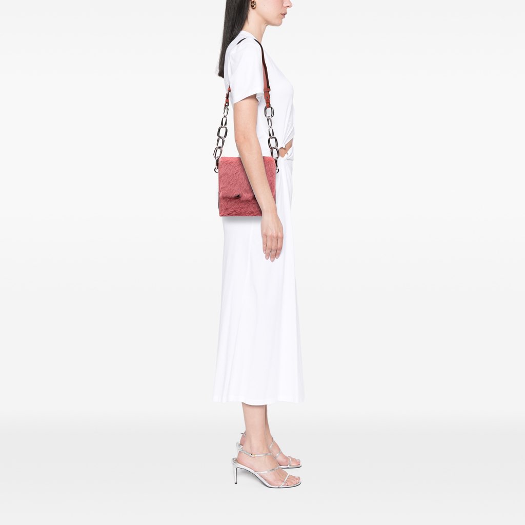 Marni Shearling Chain Crossbody - Image 13