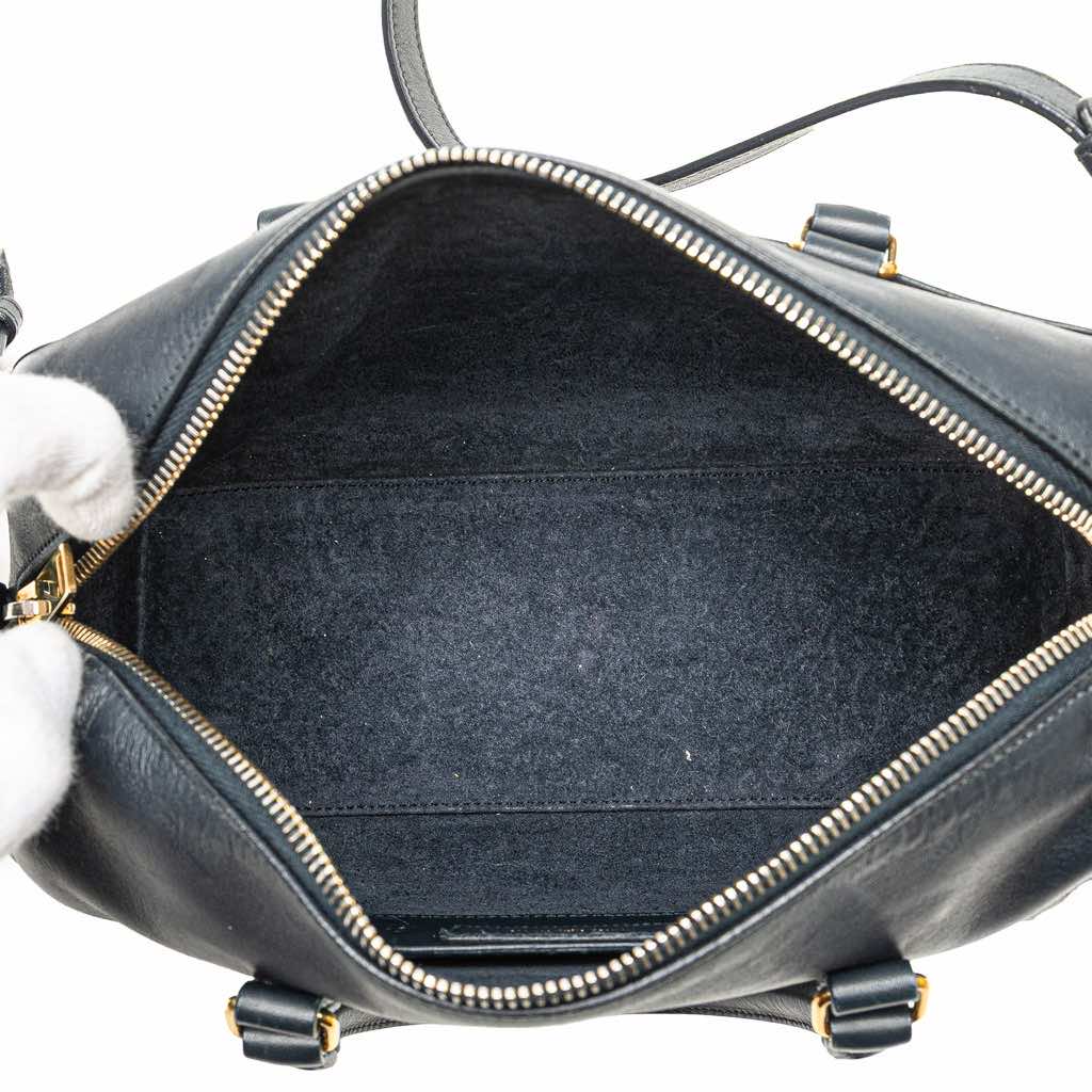 Saint Laurent Baby Leather Classic Duffle Satchel - 4