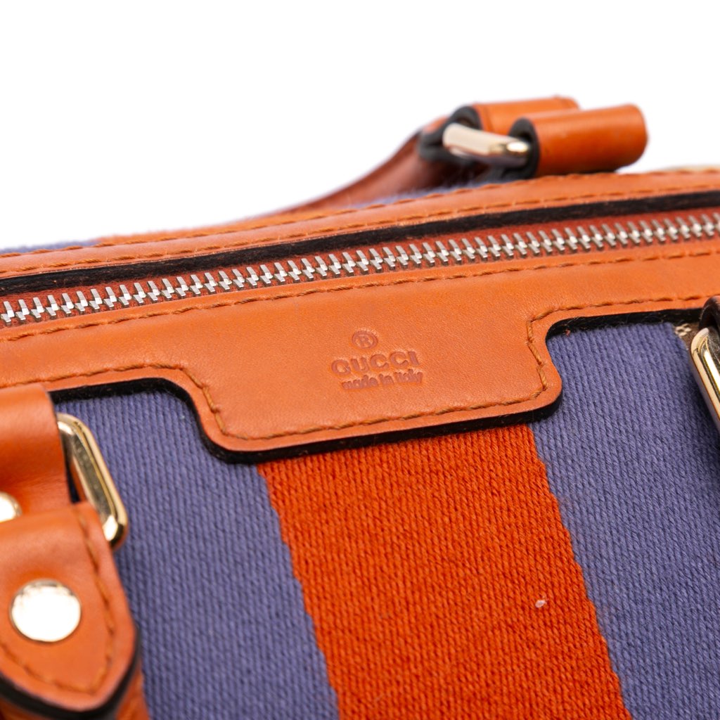 Gucci Medium GG Canvas Web Joy Boston Bag - 5