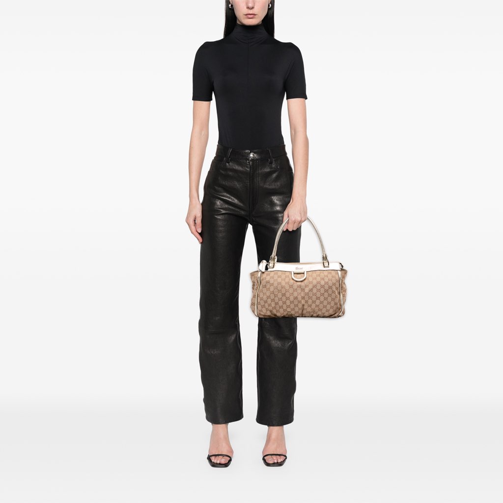 Gucci GG Canvas Abbey D Ring Tote - Image 16