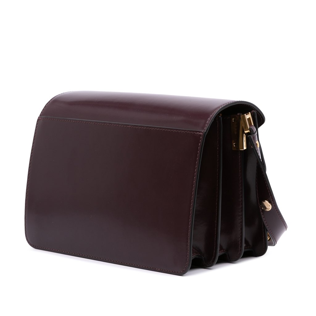 Marni Medium Trunk Leather Shoulder Bag - 2