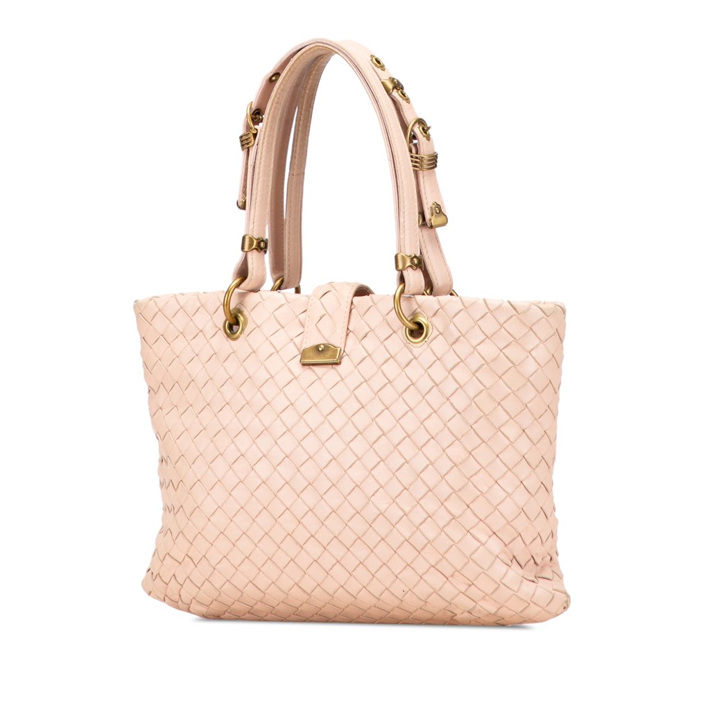 Bottega Veneta Small Nappa Intrecciato Capri Tote - 2