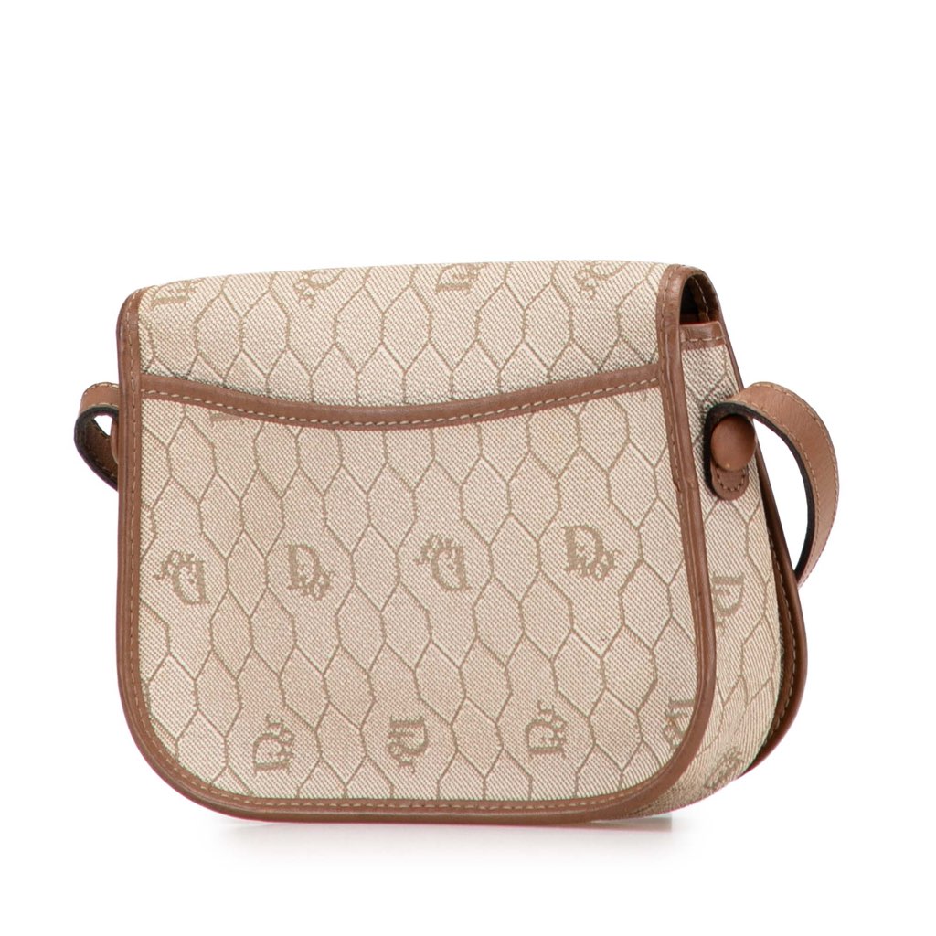 Dior Honeycomb Coated Canvas Crossbody - 2