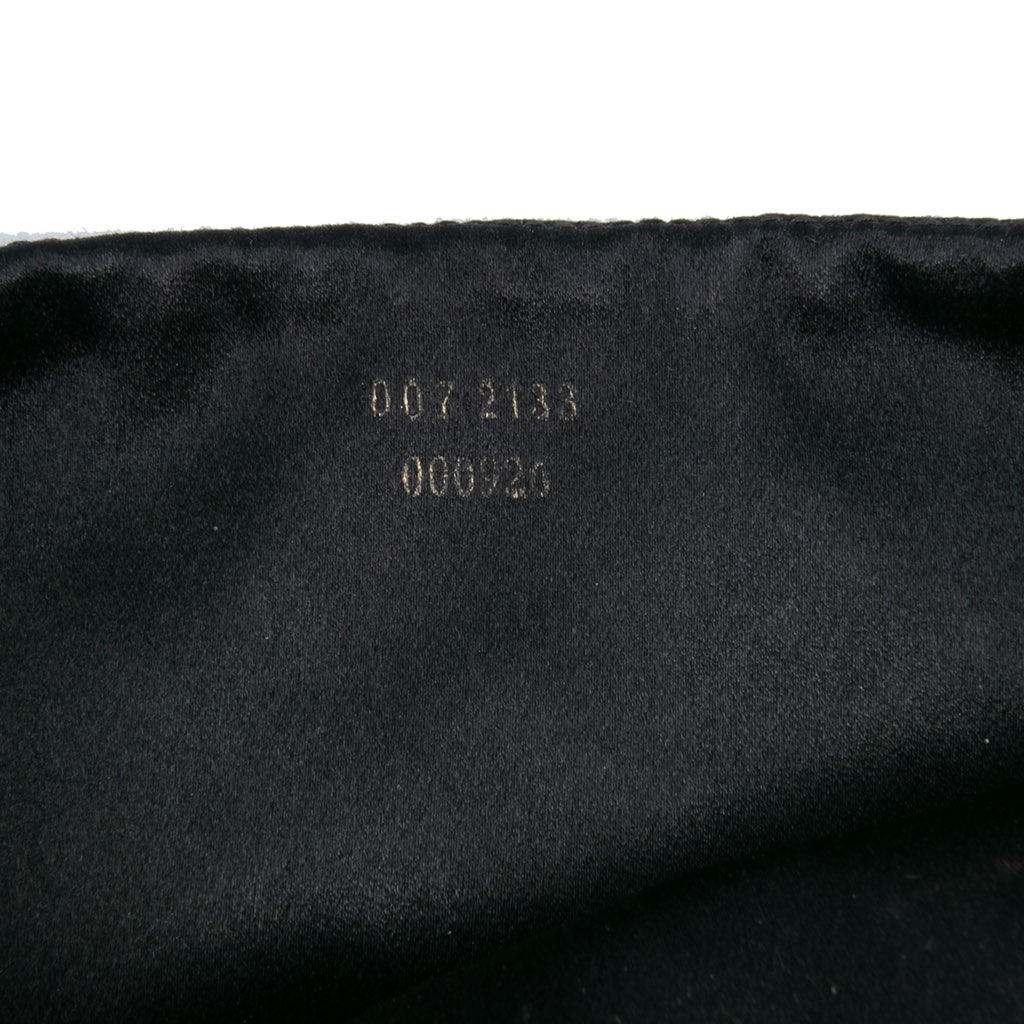 Gucci Tom Ford Zebra Beaded Satin Shoulder Bag - 5