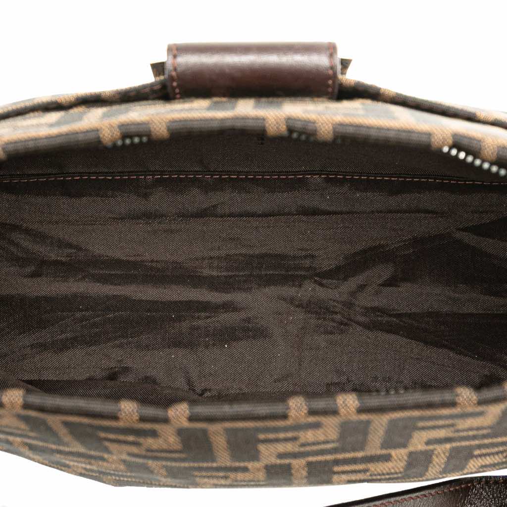 Fendi Zucca Canvas Shoulder Bag - 4