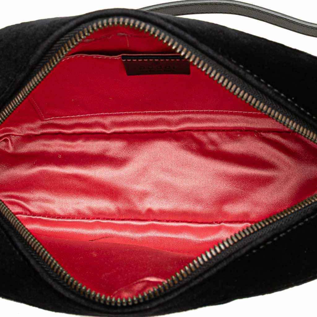 Gucci Small GG Marmont Matelasse Velvet Crossbody - 4
