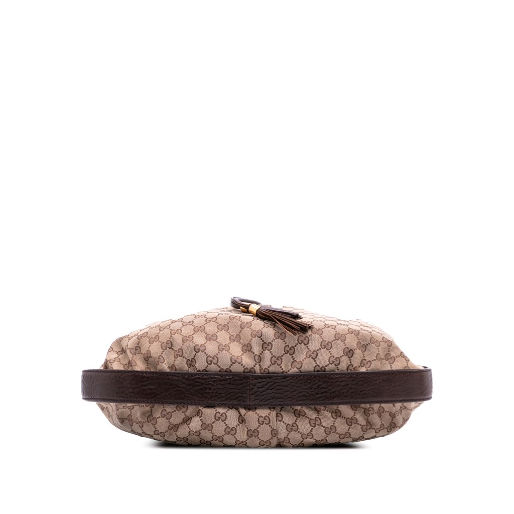 Gucci GG Canvas Interlocking Icon Drawstring Hobo - 3