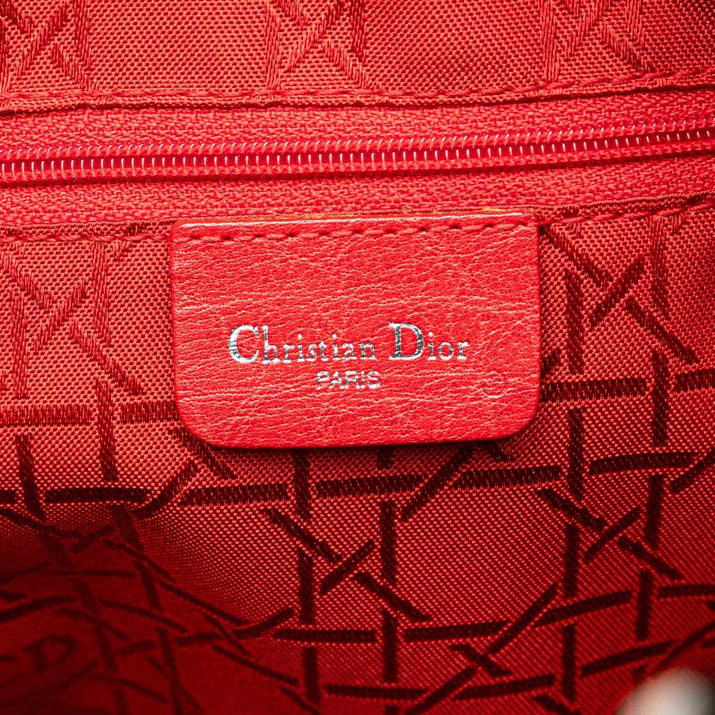 Dior Patent Lady Dior Shopping Tote - 5