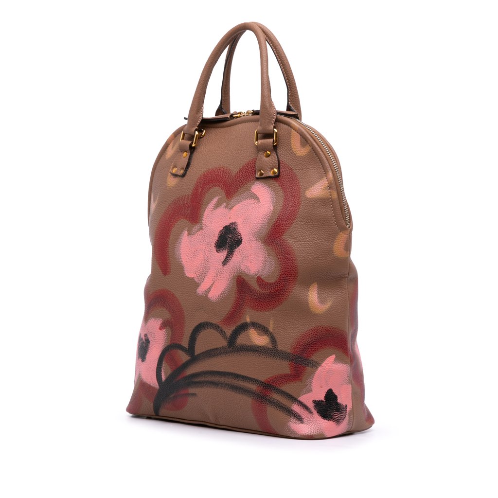 Burberry Prorsum Grained Calfskin Hand Painted Bloomsbury Satchel - 2