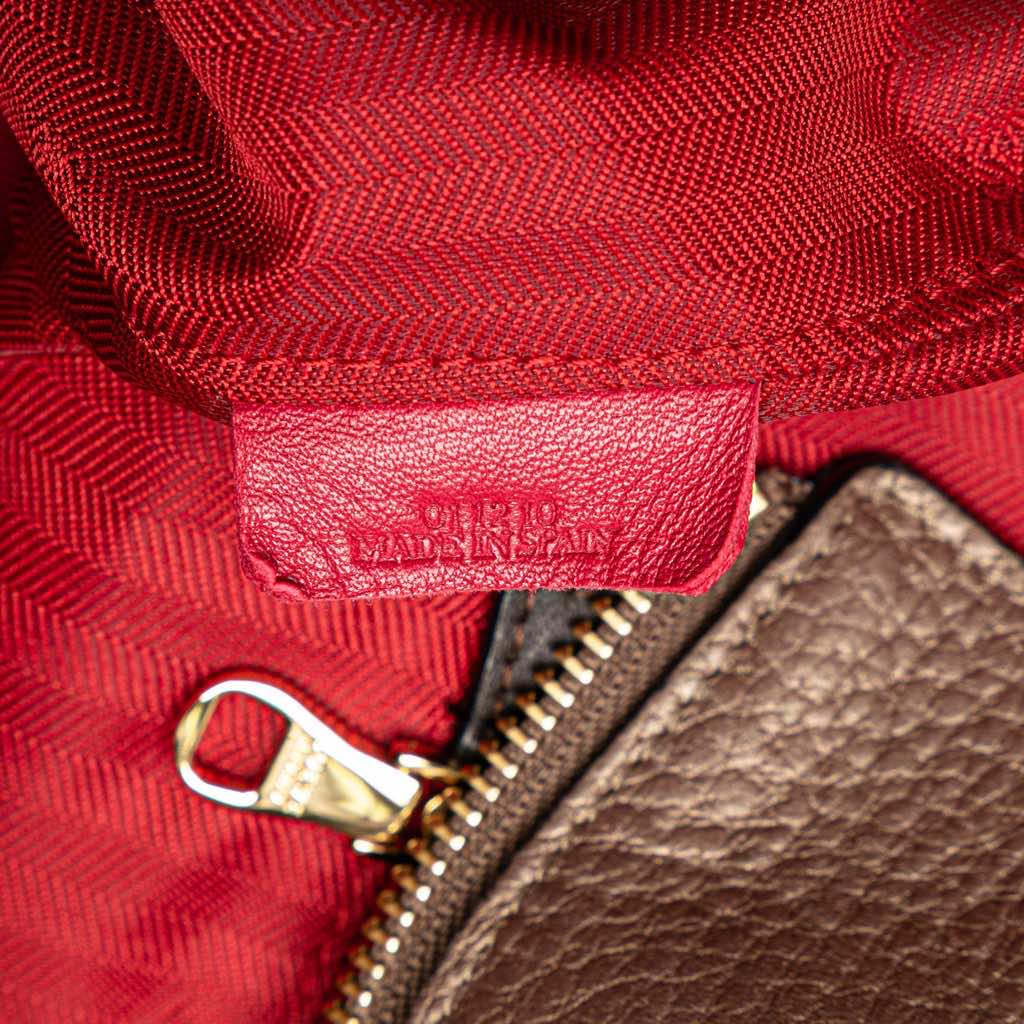 Loewe Anagram Leather Fusta Tote - Detail 1