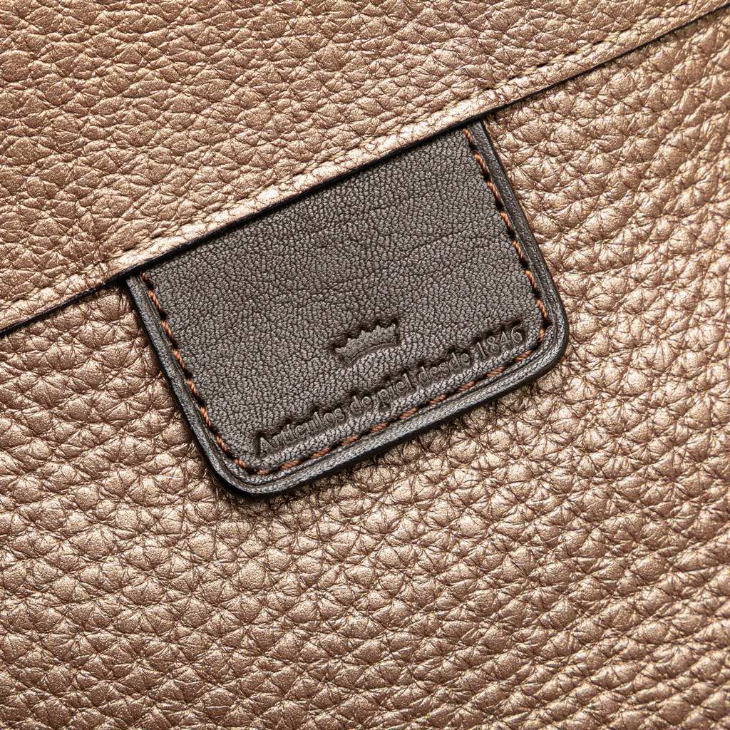 Loewe Anagram Leather Fusta Tote - Detail 2