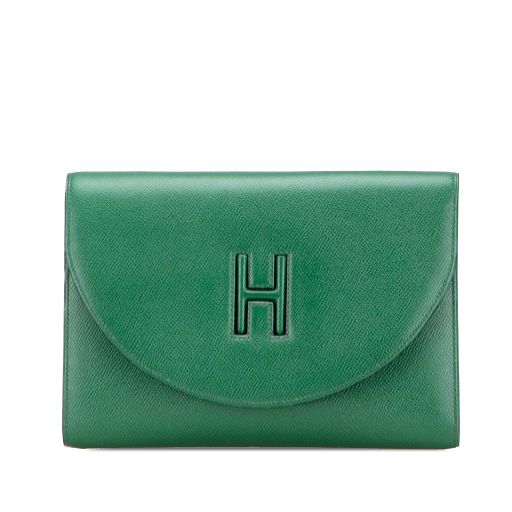 Hermès Epsom H Gaine Clutch
