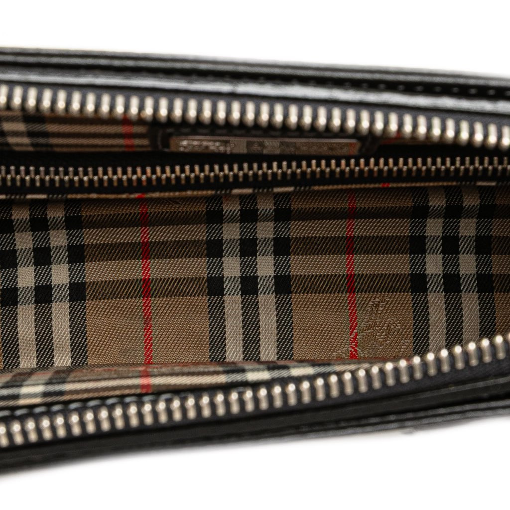 Burberry Leather Clutch - 4