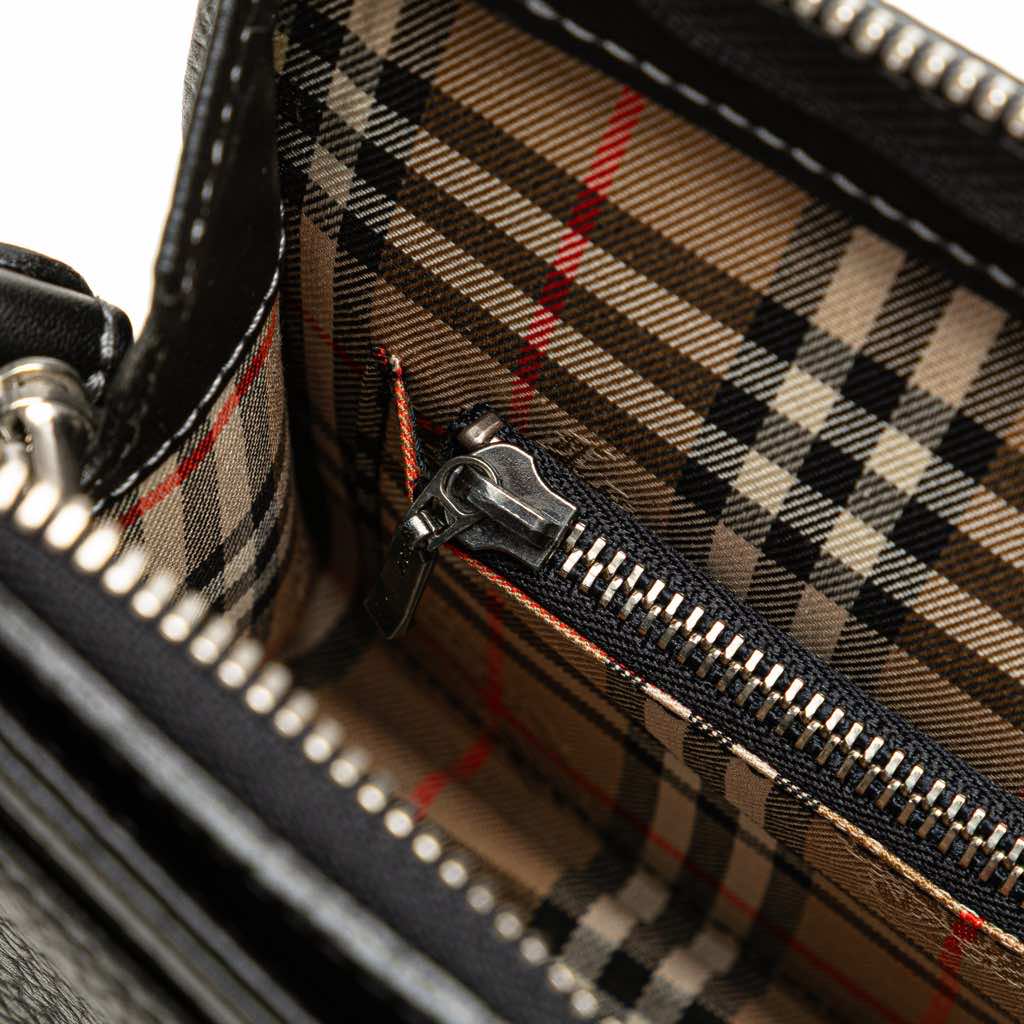Burberry Leather Clutch - Image 10
