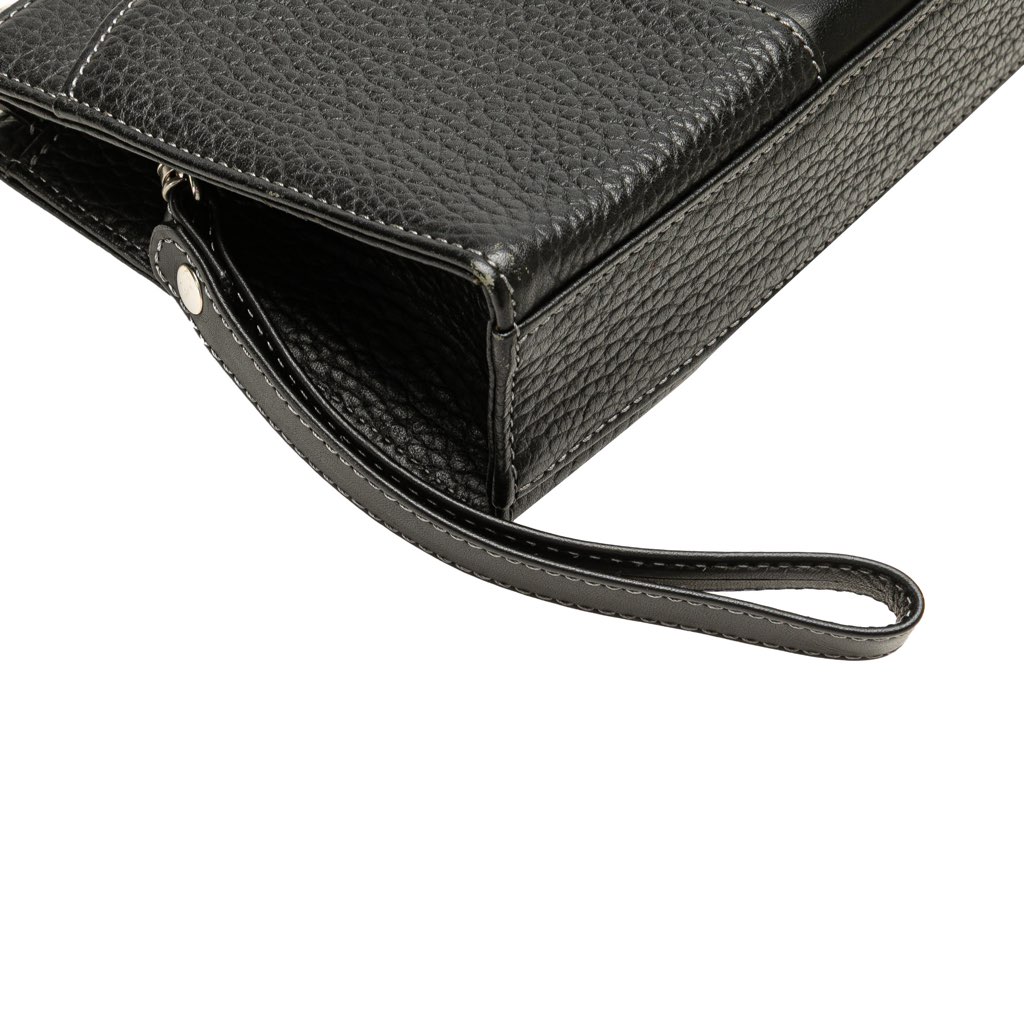 Burberry Leather Clutch - Image 12