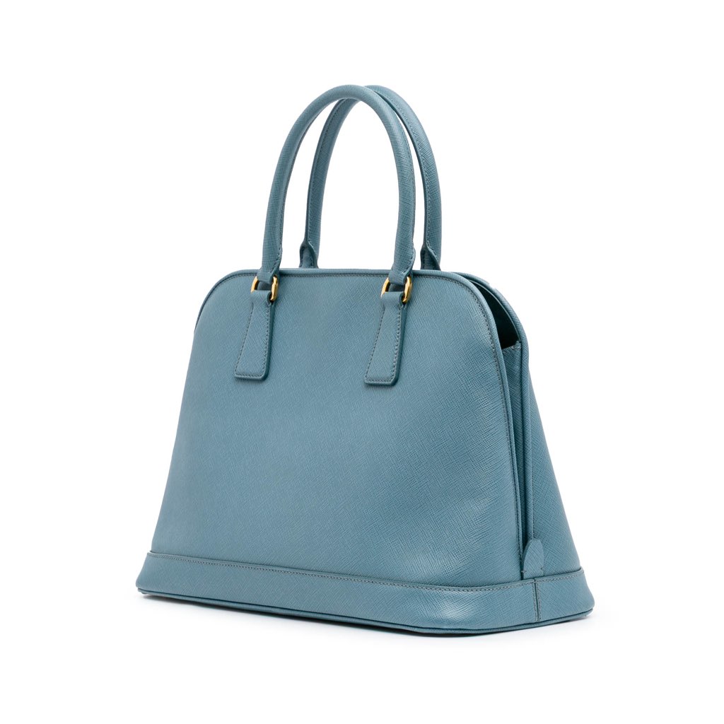 Prada Medium Saffiano Lux Open Promenade Satchel - 2
