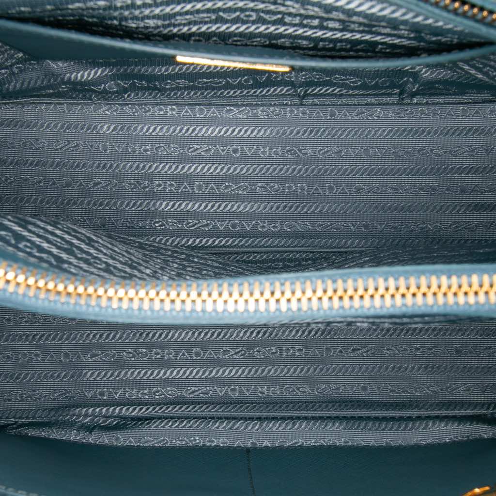 Prada Medium Saffiano Lux Open Promenade Satchel - 4