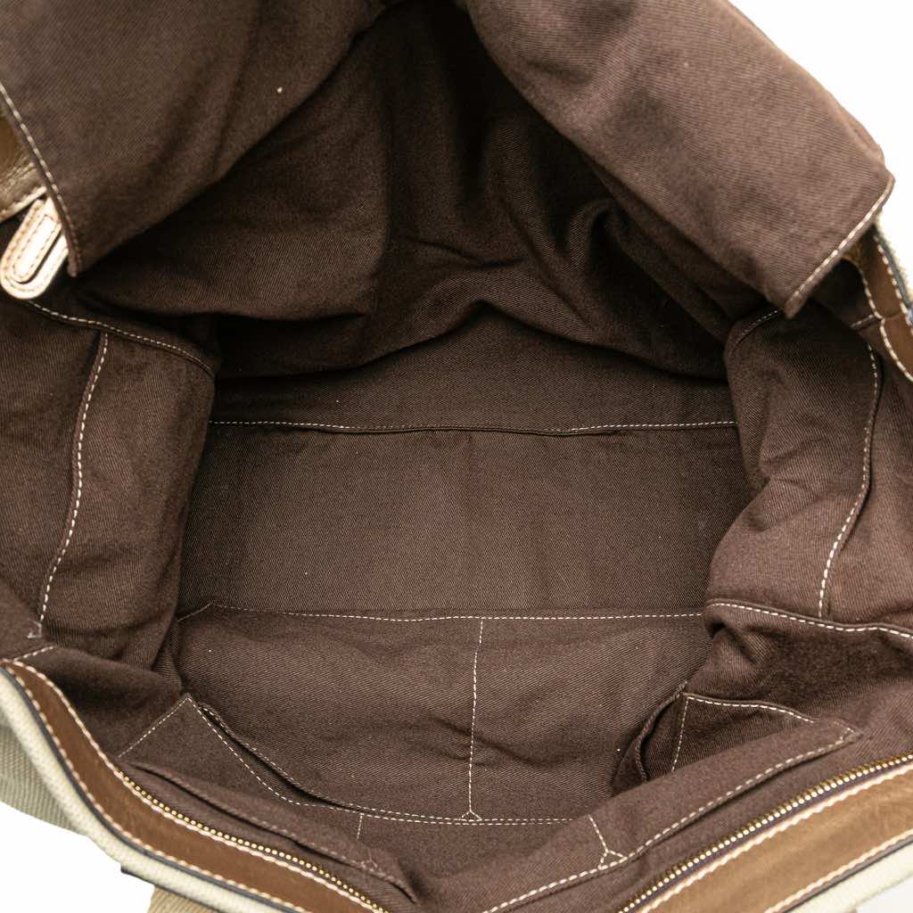 Loewe Anagram Canvas Satchel - 4