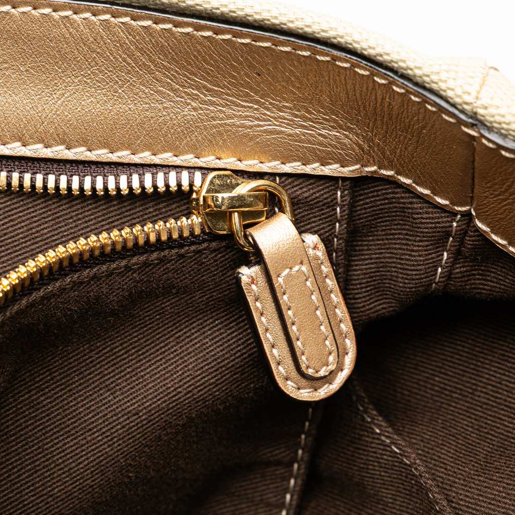 Loewe Anagram Canvas Satchel - Detail 2