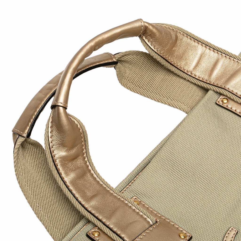 Loewe Anagram Canvas Satchel - Image 11