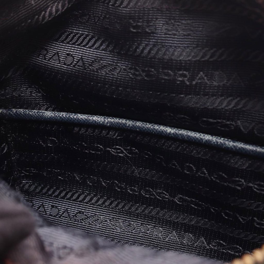 Prada Saffiano Trimmed Tessuto Zip Top Crossbody - 4