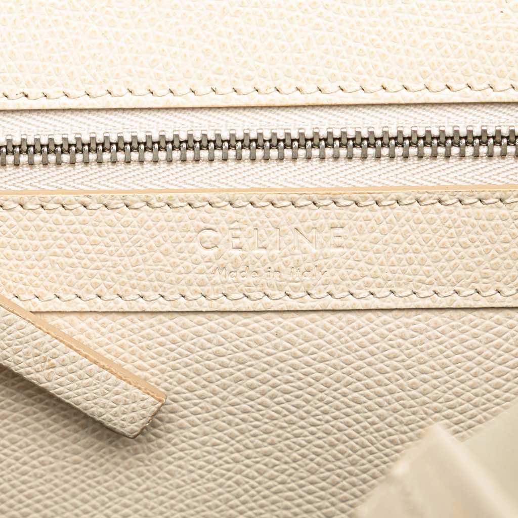 Celine Small Bicolor Leather Vertical Cabas - Side view