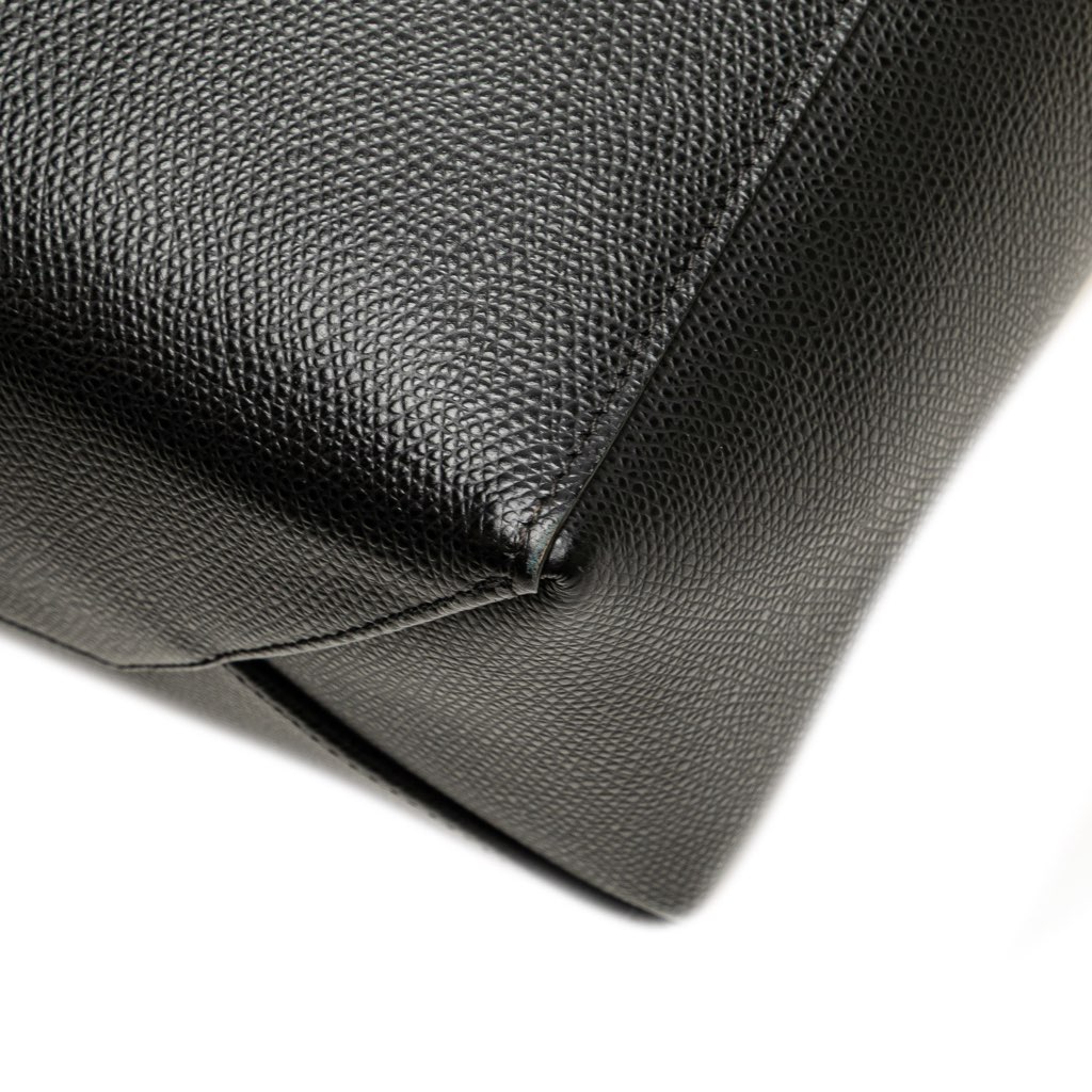 Celine Small Bicolor Leather Vertical Cabas - Image 11