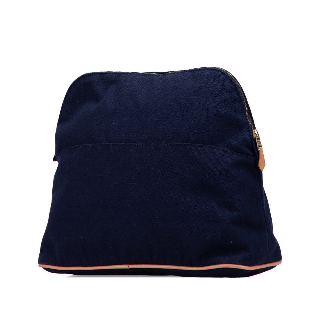 Hermès Toile Bolide Trousse de Voyage MM - Back view