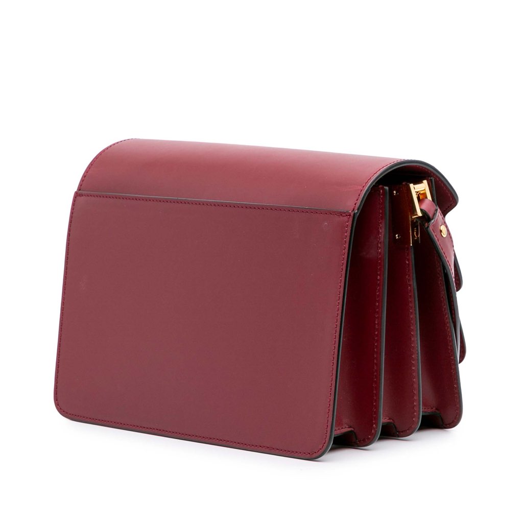 Marni Medium Leather Trunk Crossbody - 2