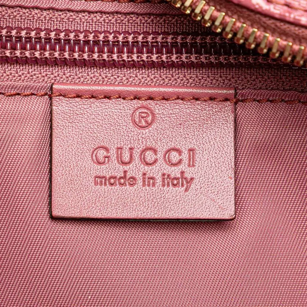 Gucci Small GG Imprime Joy Tote Pink Canvas Very good - Box View
