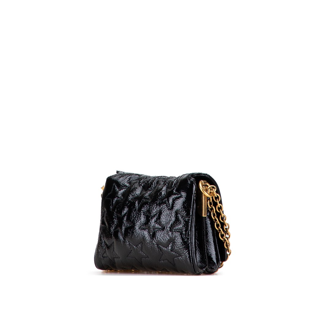 Yves Saint Laurent Patent Leather Star Shoulder Bag - 2